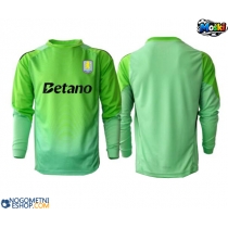 Moški Nogometni dresi Aston Villa Vratar Gostujoči 2025-26 Dolgi Rokav